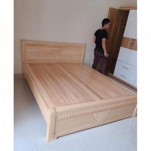 Giường hình quạt 1m60 gỗ sồi nga GNSN45