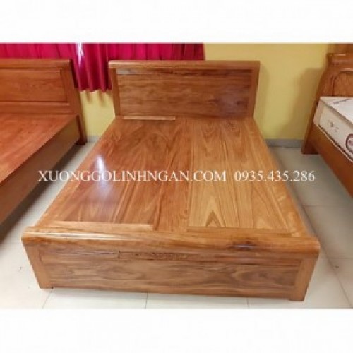 giường ngủ 1m60 gỗ hương xám GNHX13