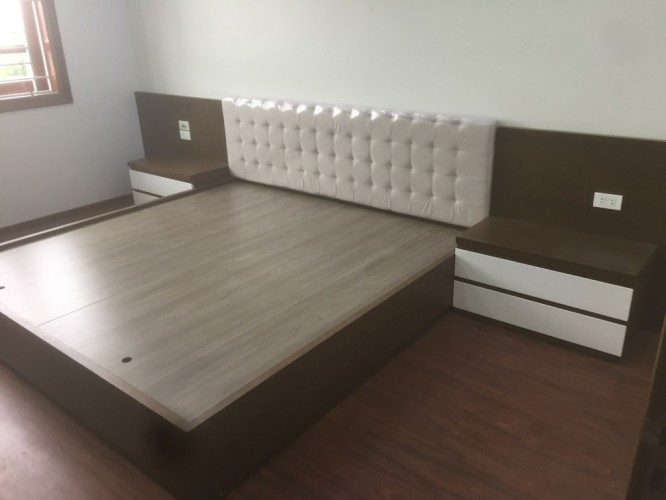 Giường ngủ 1m60 gỗ MFC GNCN01