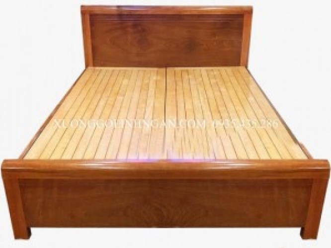 Giường ngủ gỗ xoan đào 1m80 GNXĐ10