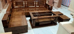 Bọ sofa tay vuông gỗ sồi nga SFSN64