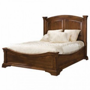 Giường ngủ 1m60 cổ điển gỗ gụ GNCĐ27
