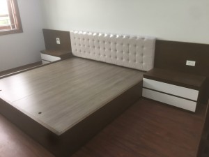 Giường ngủ 1m60 gỗ MDF GNCN01