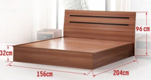 Giường ngủ 1m60 gỗ MFC GNCN05